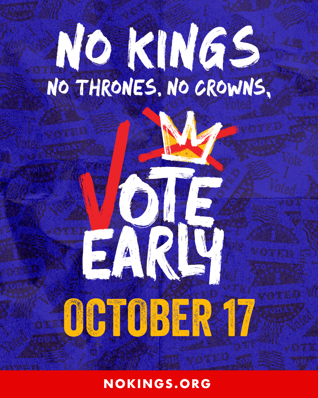 Vote Early - October 17